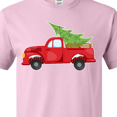 thumbnail image 4 of Inktastic Christmas Vintage Truck with Christmas Tree T-Shirt, 4 of 5