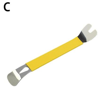 

AUsagg 1 Pc Metal Car Trim Removal Tool Durable Two-end Trim Terminal Panel Driver K8V8 Pry Tools Audio Fastener Removal Level A9F1