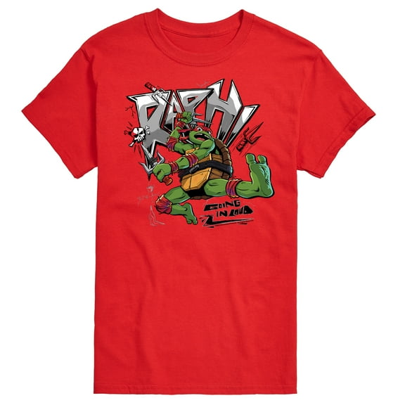 Teenage Mutant Ninja Turtles: Mutant Mayhem - Raphael Going In Loud - Big & Tall - Men's Short Sleeve Graphic T-Shirt