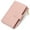Type 1 Pink, variant on Womens Wallet Small Leather RFID Blocking Bifold Zipper Pocket Wallet Card Case Purse with ID Window