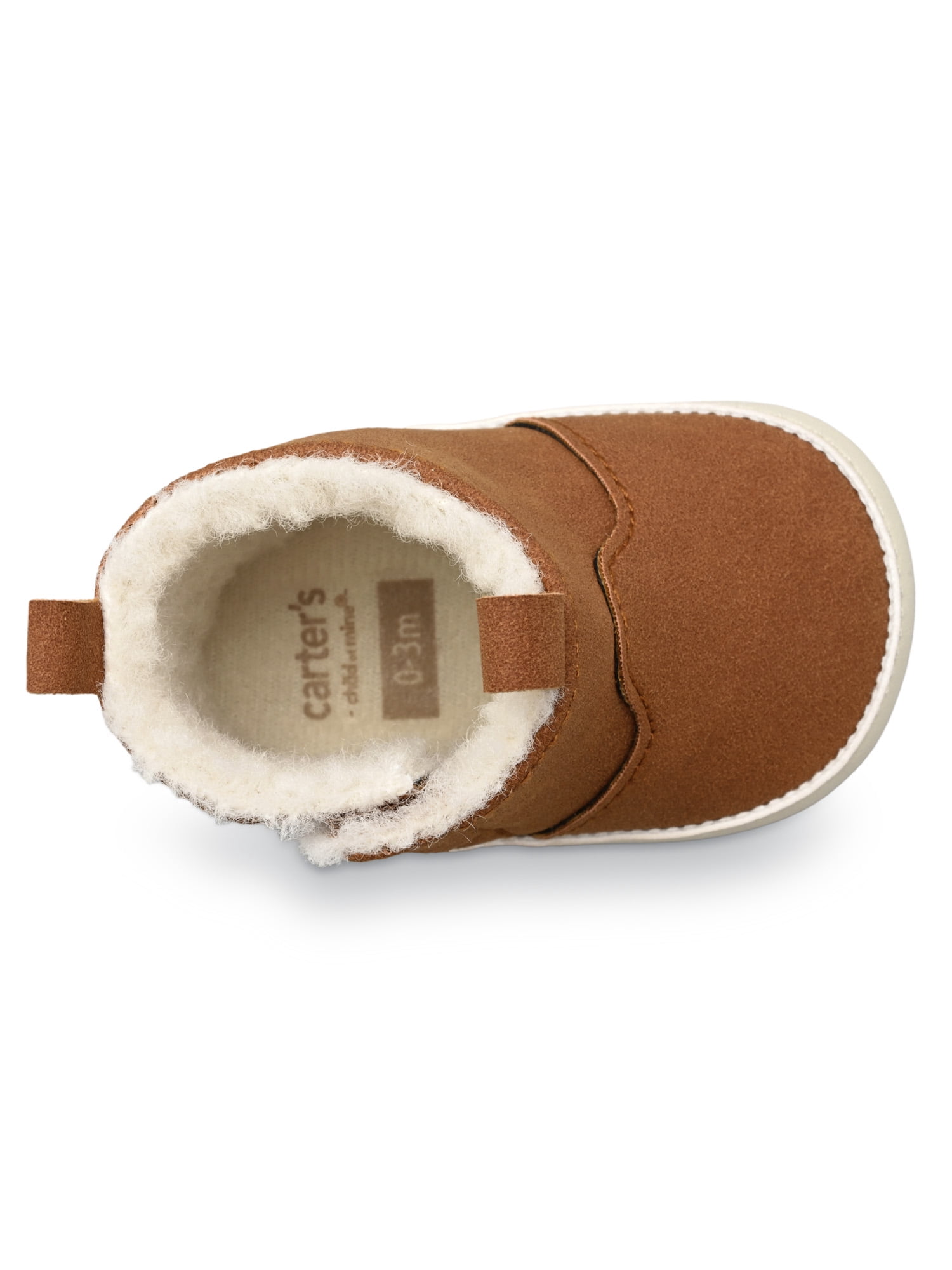 Carter's Child of Mine Infant Boys Boots, Size 0-3 Months, Color Brown