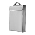 thumbnail image 1 of Bolsa de documentos ignífuga, bolsa de almacenamiento de archivos de papel, organizador de protección, contenedor multifuncional, bolsa resistente al Plata, 1 of 8