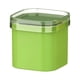 thumbnail image 1 of Matsuzay Molde para cubitos de hielo, caja de almacenamiento con tapa, barra de cocina, prensa de un botón, bebida, cerveza, capacidad de Cocina y Comedor Verde Gris, 1 of 6