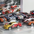 thumbnail image 3 of Toy Car Storage Case Creative Toy Car Organizer Toy Garage with 15 Toy Cars, 3 of 10