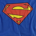 thumbnail image 2 of Superman T-Shirt New 52 Shield Unisex Graphic Tee For Men & Women Royal&nbsp;, 2 of 7