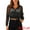 Black, variant on DARING DIVA Hoodie Zip Up Fashion Mesh Sheer Bomber Jackets S Black