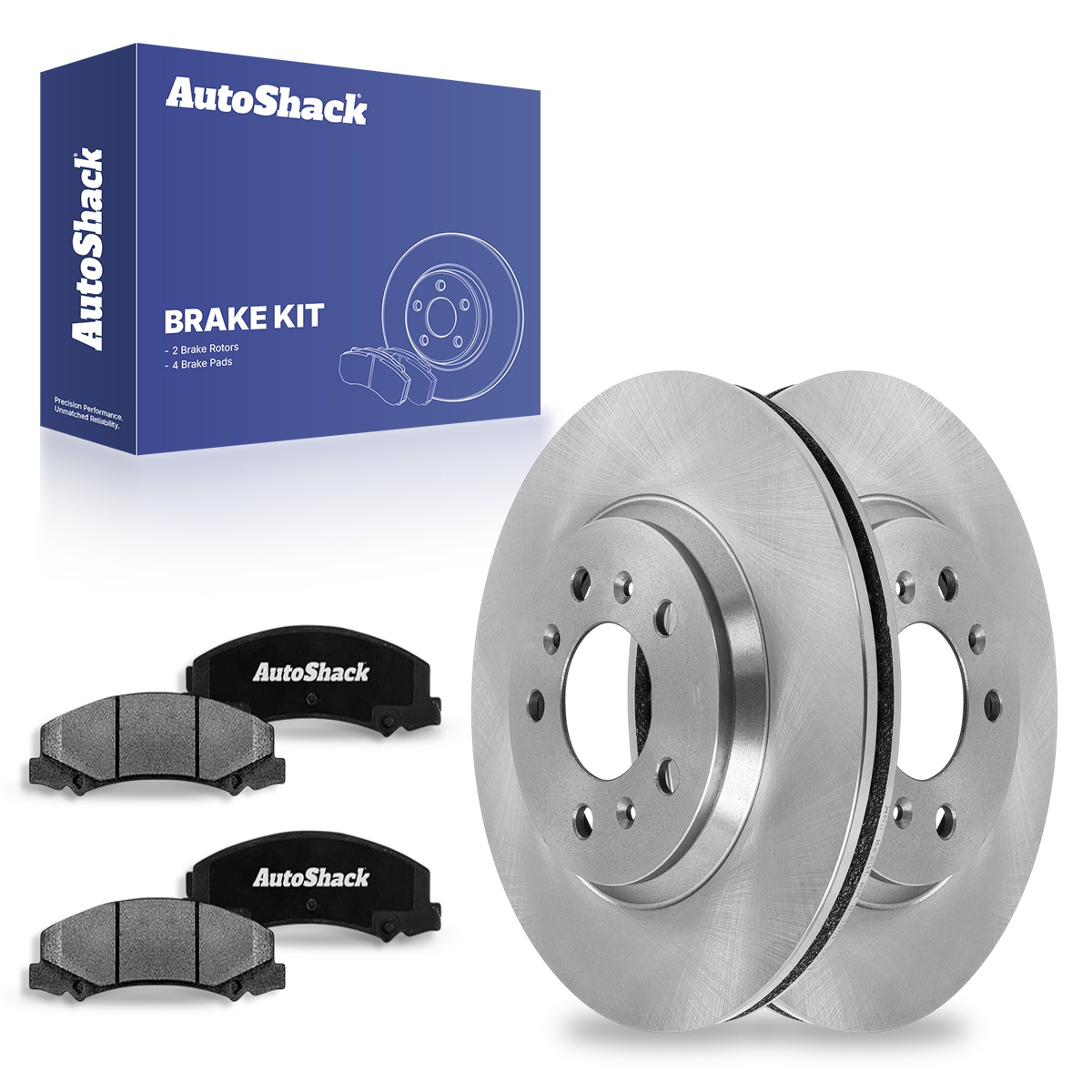 Max Advanced Brakes Rear Disc Brake Kit For Buick LaCrosse/Regal & Chevy Malibu/Limited