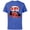 Royal Heather, variant on Disney Mickey Mouse Racing Team "Oh Boy!" Race Car Driver - Short Sleeve Cotton T-Shirt for Adults - Customized-Black