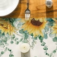 thumbnail image 6 of Sm:)e Eucalyptus Sunflower Summer Table Runner 13 x 72 Inch, 6 of 7