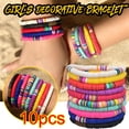thumbnail image 2 of Apilables Coloridos Surf Joyería Verano Playa Pulseras Pulseras, 2 of 8