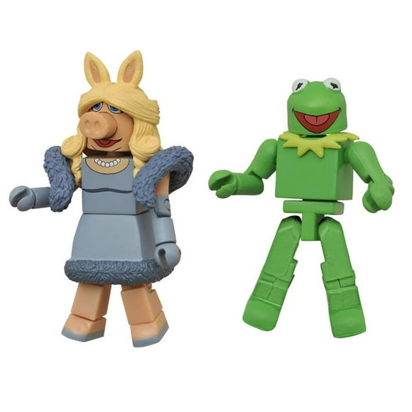Muppets Minimates Series 1 2-Pack: Kermit & Miss Piggy