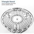 thumbnail image 2 of Stainless Steel Vegetable Steamer Vegetable Inset Basket, 2 of 2