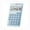 Blue, variant on Pocket Size 8-Digit Mini Basic Calculator for Students,Desktop Solar Calculators,With Solar Charging,Super Long Standby Time,Portable Home Office Student Handheld Basic Calculator