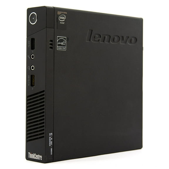 Restored Lenovo ThinkCentre M73 Tiny Form Desktop Computer PC, 3.2 GHz Intel Core i3, 8GB DDR3 RAM, 250GB SATA Hard Drive, Windows 10 Home 64 bit (Refurbished)