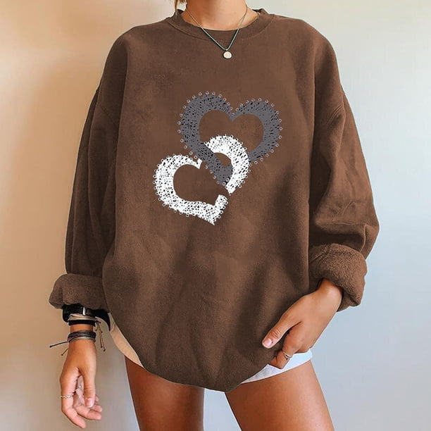 ICHUANYI Clearance Fashion Women's Casual Long Sleeve Printed Ladies Sweatshirts Tops Blouse ICHUANYI "ICHUANYI"