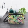 thumbnail image 6 of Honeii Watercolor Blooming Cactus Print Multi-Purpose Storage Bag,Hanging Dopp Kit,Small Toiletry Bag for Traveling for Toiletries, Makeup, and Small Essentials, 6 of 7
