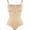 Beige, variant on MANIFIQUE Plus Size Strapless Bodysuit for Women Tummy Control Shapewear Seamless Faja Body Shaper with Removable Straps