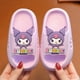 thumbnail image 3 of Zapatillas Kawaii Sanrio para niños, chanclas antideslizantes con plataforma de Hellokitty Cinnamoroll para el hogar, cómodas de Anime, sandalias de playa al aire libre, 3 of 4