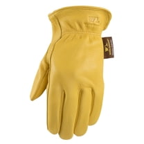 Deerskin Driving Gloves, Full Leather Work and Driving Gloves, Large Wells Lamont 962L
