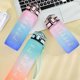 thumbnail image 4 of Sandblasting Texture Space Cups Gradient Color Thick Water Bottle for Camping, 4 of 5