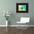 thumbnail image 3 of Trademark Fine Art "Poppy Gradient I" Canvas Art by Color Bakery Black Matte, Wood Frame, 3 of 4