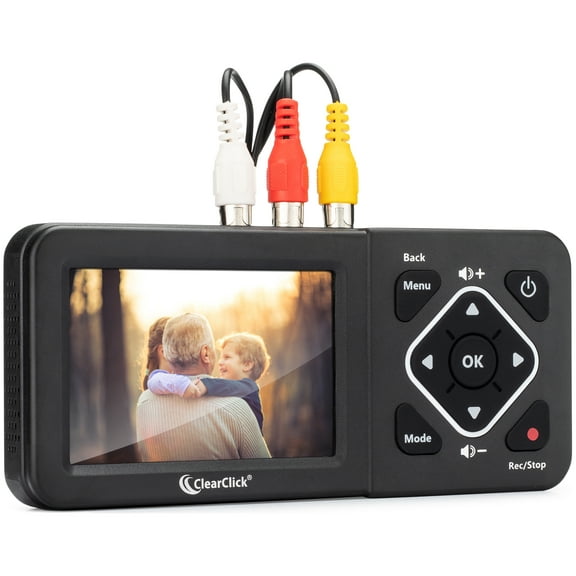 ClearClick Video to Digital Converter 2.0 (Second Generation) - Record Video from VCR's, VHS Tapes, AV, RCA, Hi8, Camcorder, DVD, Gaming Systems