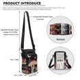 thumbnail image 6 of HELLHERO Mushroom Crossbody Small Bags for Adults Shoulder Bags, Polyester with Zipper Closed Adult, 6 of 7
