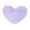 Purple, variant on Heart Pillows, Love Heart Shaped Decorative Pillow, Pink Cute Plush Heart Pillow for Gifts, Shaped Throw Pillows for Her, Women, Home Decoration Valentines Decor, Faux Fur 10X13 Inch