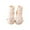 Pink, variant on 0 to 3 Years Baby Closed Toe Footwear Boys Girls Animal Cartoon Socks Shoes Toddler WarmThe Floor Socks Non Slip Prewalker Shoes