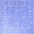 thumbnail image 1 of Ahgly Company Indoor Square Oriental Blue Industrial Area Rugs, 7' Square, 1 of 4