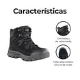 thumbnail image 3 of Botas de Senderismo Casuales HikePath para Mujer Color Negro Talla 24 (MX), 3 of 8