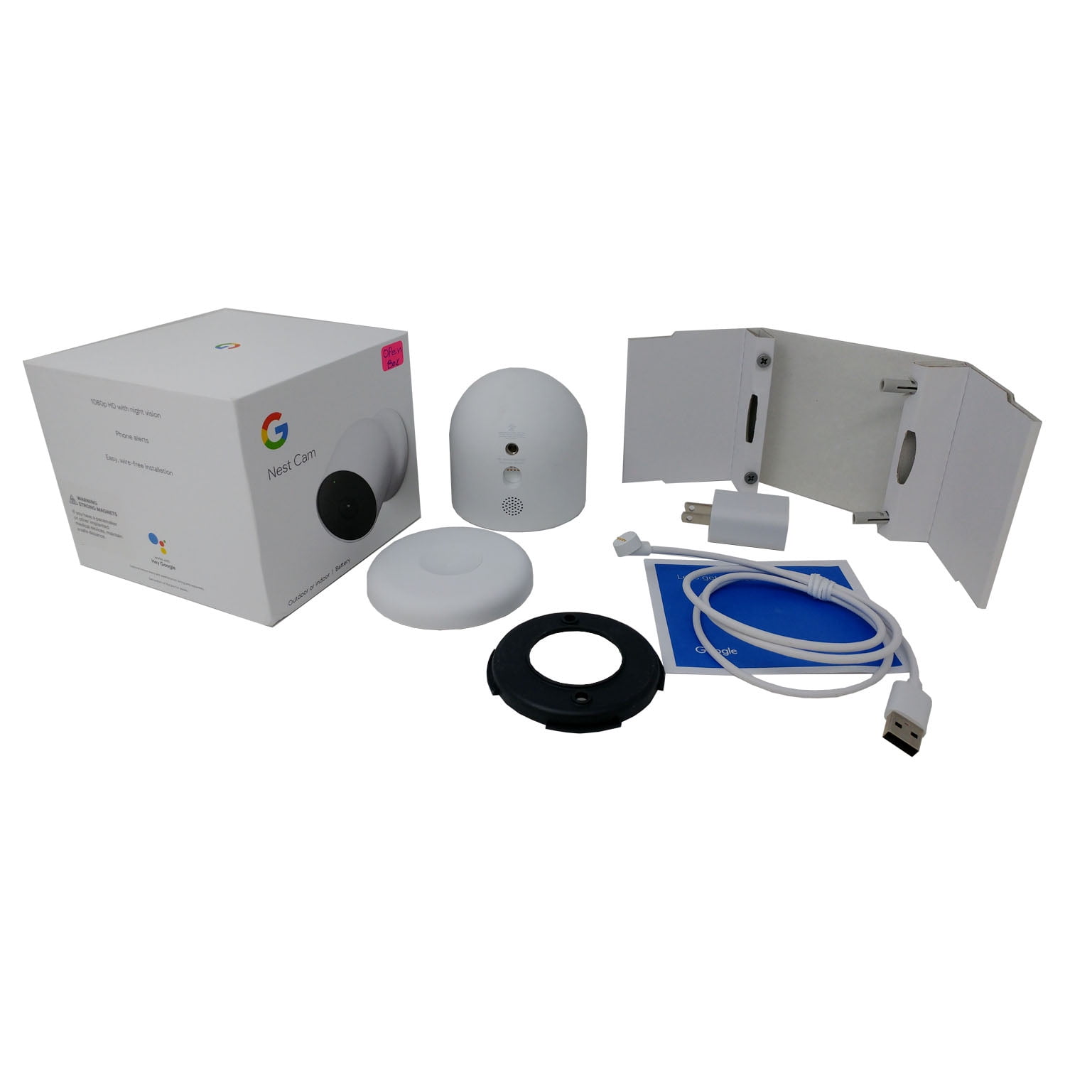 Google Nest GA01317-US: Wireless Indoor/Outdoor Security Google Nest GA01317-US: Wireless Indoor/Outdoor Security