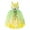 Tiana Dress, variant on Deluxe Princess Tiana Costumes Little Girls Dress Kids Fancy Gown Cosplay Halloween Party