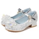 thumbnail image 4 of Zapatos de tacón alto para niñas, moda de primavera y otoño, zapatos de princesa para niñas, zapatos de cristal para niños, zapatos para niños, 4 of 6