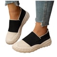 thumbnail image 7 of YLYL Women's Knit Platform Sneakers No Slip Thick Sole Lightweight Comfortable Casual Shoes, 7 of 7