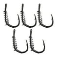 thumbnail image 3 of Fanjie Suitable For Bass Trout And More Carp Fishing Hook Set 25Pcs With Spring Ring, 3 of 9