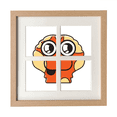 thumbnail image 1 of Univers et Alien Orange Cadre Alien Mur Tableau 4 Ouvertures Image, 1 of 3