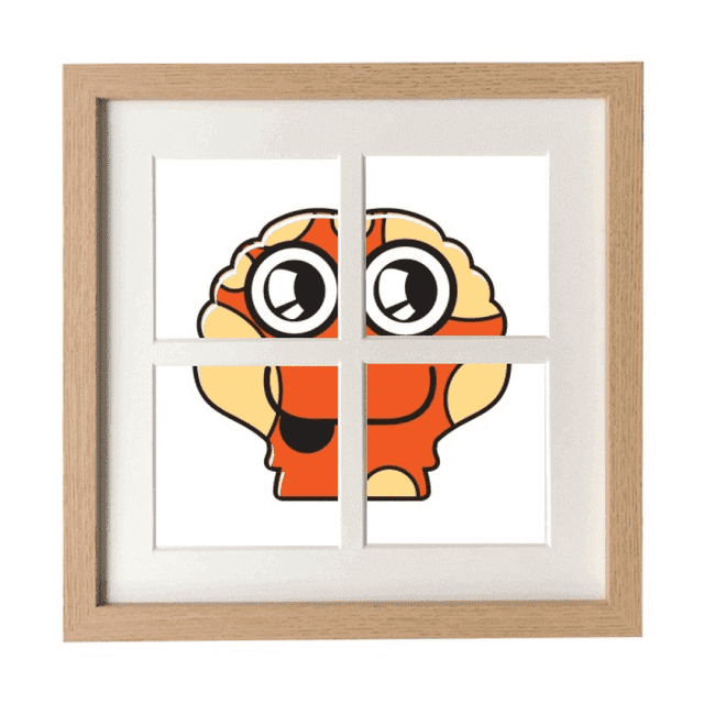 Univers et Alien Orange Cadre Alien Mur Tableau 4 Ouvertures Image