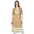 thumbnail image 2 of Phagun Designer Kurta Women Ethnic Kurti Cotton Rayon Printed Top Tunic Dress, 2 of 8