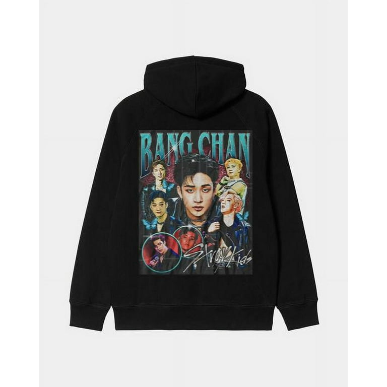 Stray Kids Bangchan Retro Bootleg Hoodie Shirt Stray Kids Hoodie Shirt Kpop Hoodie Shirt Kpop Gift For Her Or Him Skz Hoodie Shirt Walmart