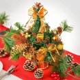 thumbnail image 5 of Mini árbol De Navidad En Maceta Material De Pvc Árboles Mesa Pino Árboles Navidad En Maceta Escritorio Orn. Afortunado Sencillez, 5 of 5