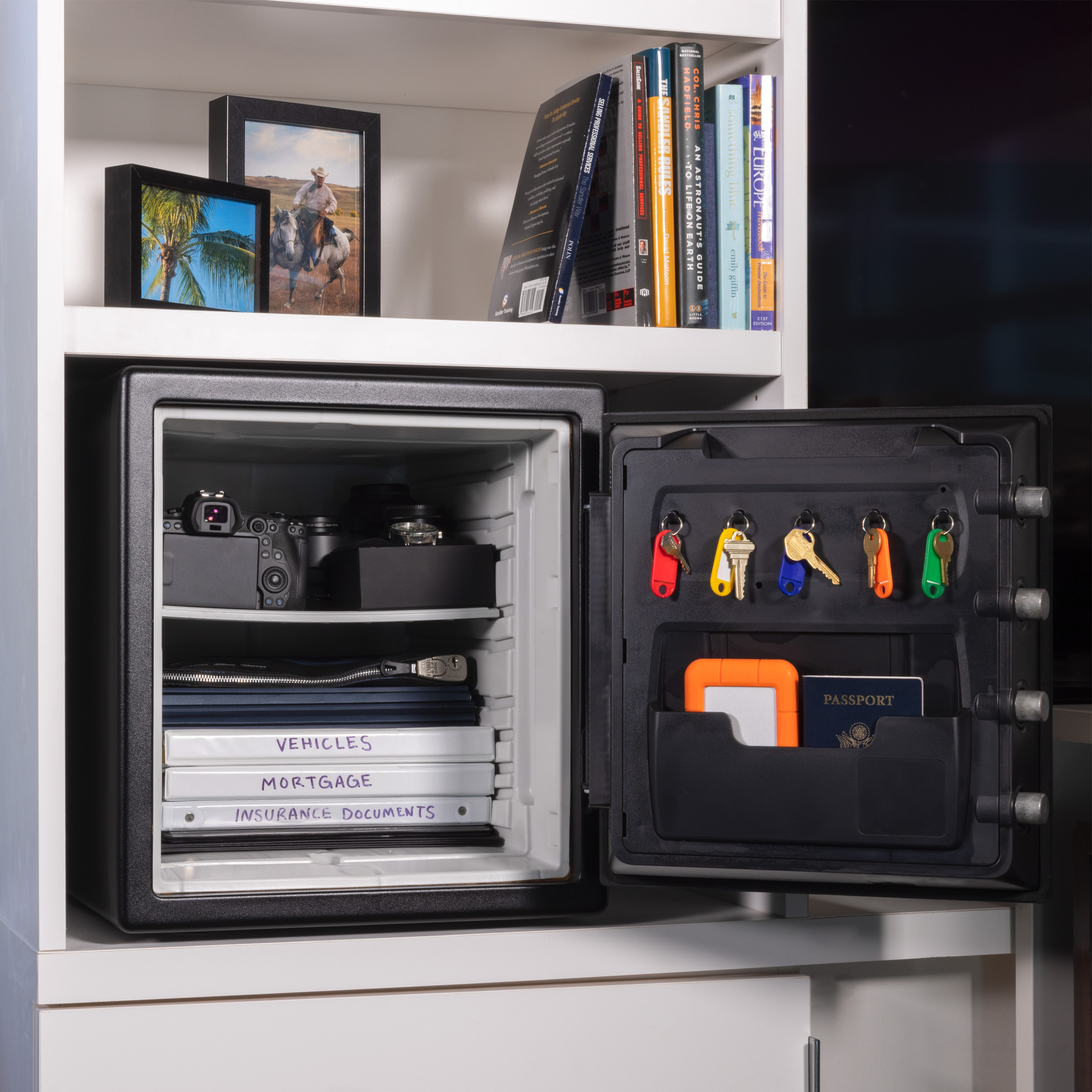 SentrySafe SFW123ES Water and Fire Resistant Safe with Digital Keypad Lock, 1.23 Cu. ft. - image 3 of 7