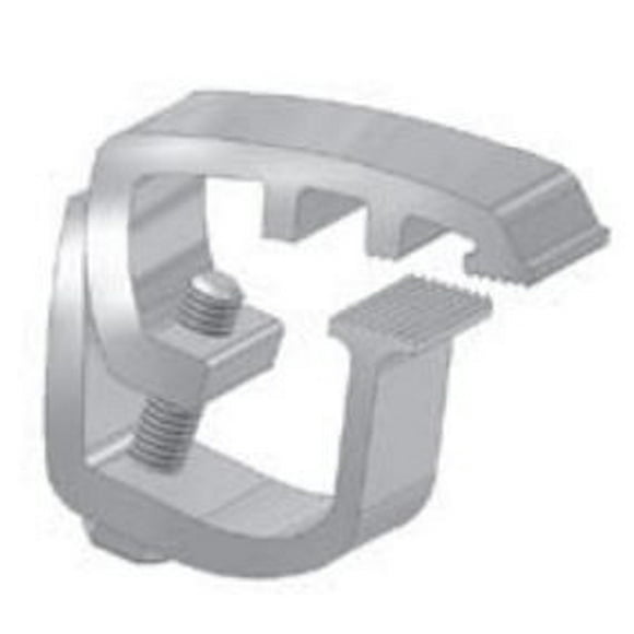 Tite-Lok Truck Cap Clamp TL-1031 0 To 7/8 Inch Clamping Range; 2 Inch Truck Cap Rail Reach; 1-3/4 Inch Truck Bed Rail Reach; Without Handle; Single