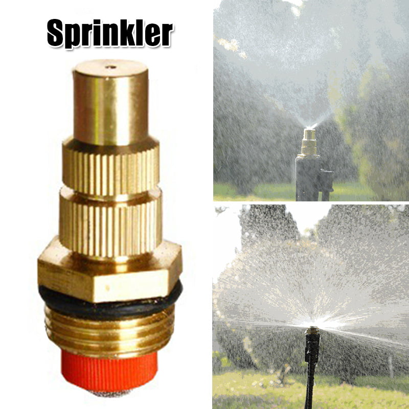 5-Head Garden Lawn Water Spray Misting Nozzle Sprinkler Irrigation System 