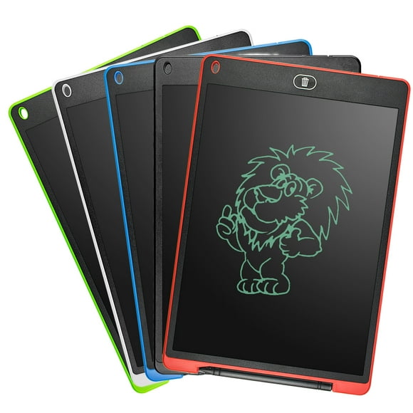 Tablero de dibujo para niños Tablero de escritura LCD de 12 pulgadas Tablero de escritura de borrador de mensaje de grafiti electrónico LCD Tablero de dibujo para niños
