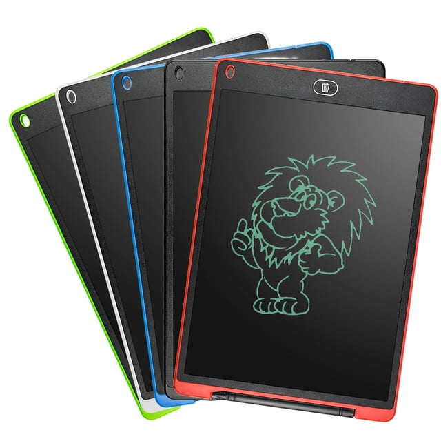 Tablero de dibujo para niños Tablero de escritura LCD de 12 pulgadas Tablero de escritura de borrador de mensaje de grafiti electrónico LCD Tablero de dibujo para niños