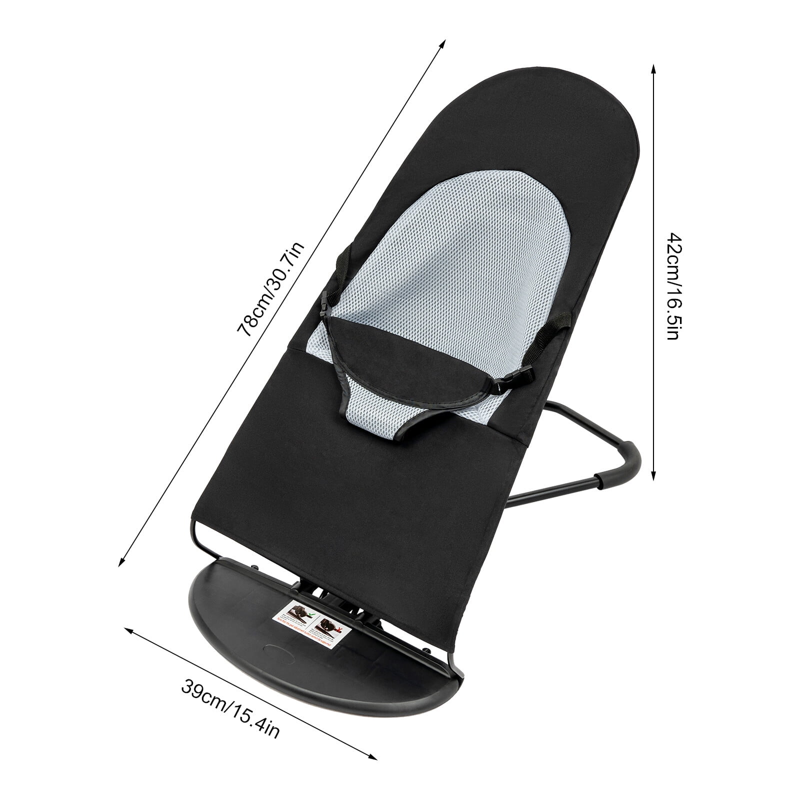Miumaeov Portable Foldable Pet Rocker Bed Cat Rocking Chair Dog Snoring Chair 15kg/33.07lbs