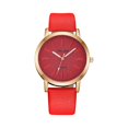 thumbnail image 2 of Resicozy Wrist Watch for Women Leather Strap Watches Business Work Casual Dial Quartz Round Watch 2026 Red, 2 of 4