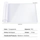 thumbnail image 4 of 1.5mm Mantel Individual de PVC Transparente, Resistente al Agua y al Aceite, Ideal para Mesas de Comedor, Mesas de Café, Escritorios y Tocadores, 4 of 7