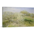 thumbnail image 1 of ARTCANVAS Spring - Fruit Trees in Bloom Canvas Art Print by Claude Monet - Size: 26" x 18" (1.50" Deep), 1 of 9